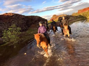 Mjolnir Lava Horse Riding Tour in Afternoon